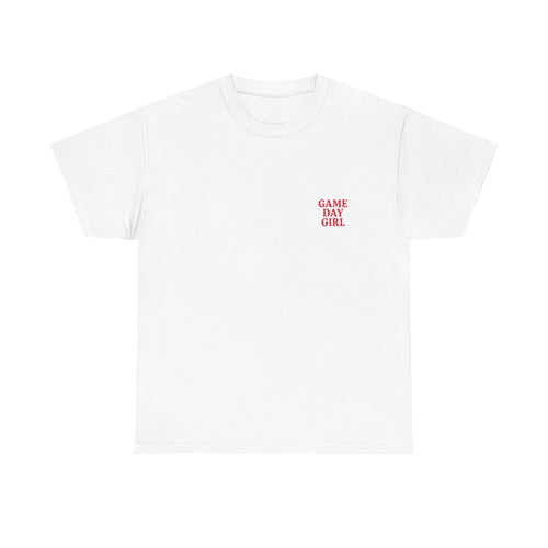 Sporty Girl Summer | Game Day Girl Unisex Heavy Cotton Tee, Summer Vibes, Casual T-Shirt, Sports Fan Apparel, Multiple Colours Available